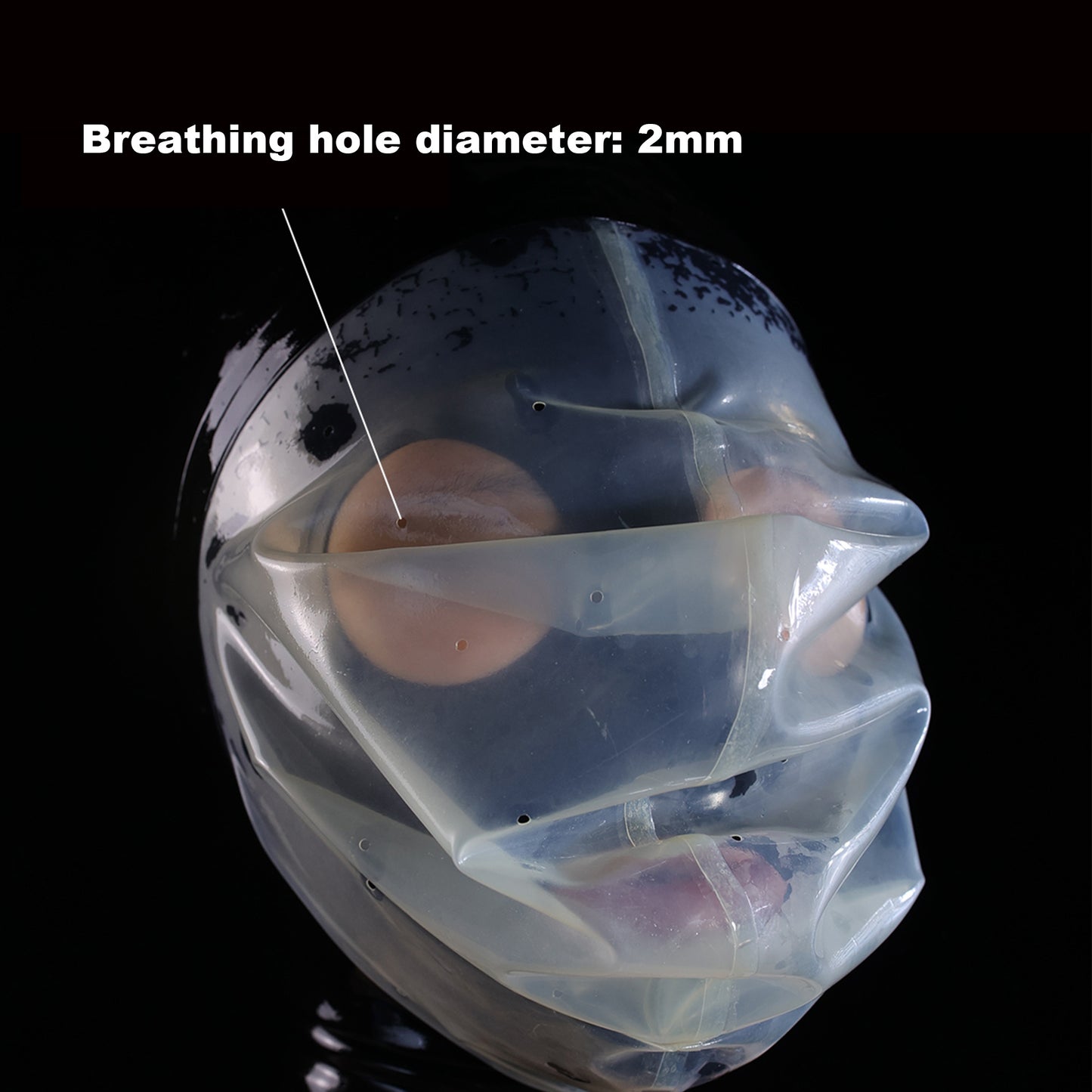 Double-layer Latex Hood