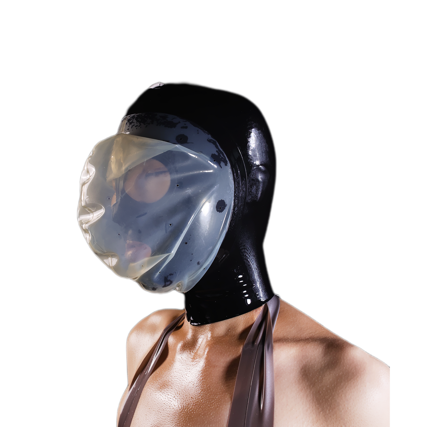Double-layer Latex Hood