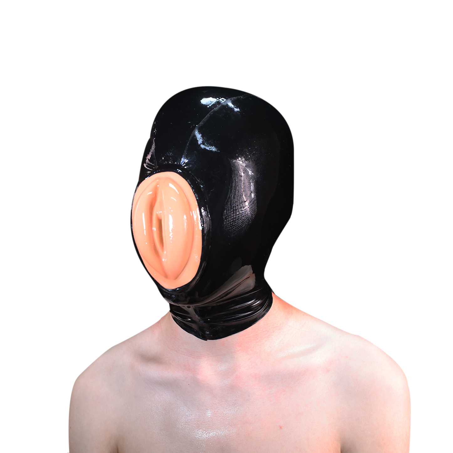 Fake Vagina Latex Head