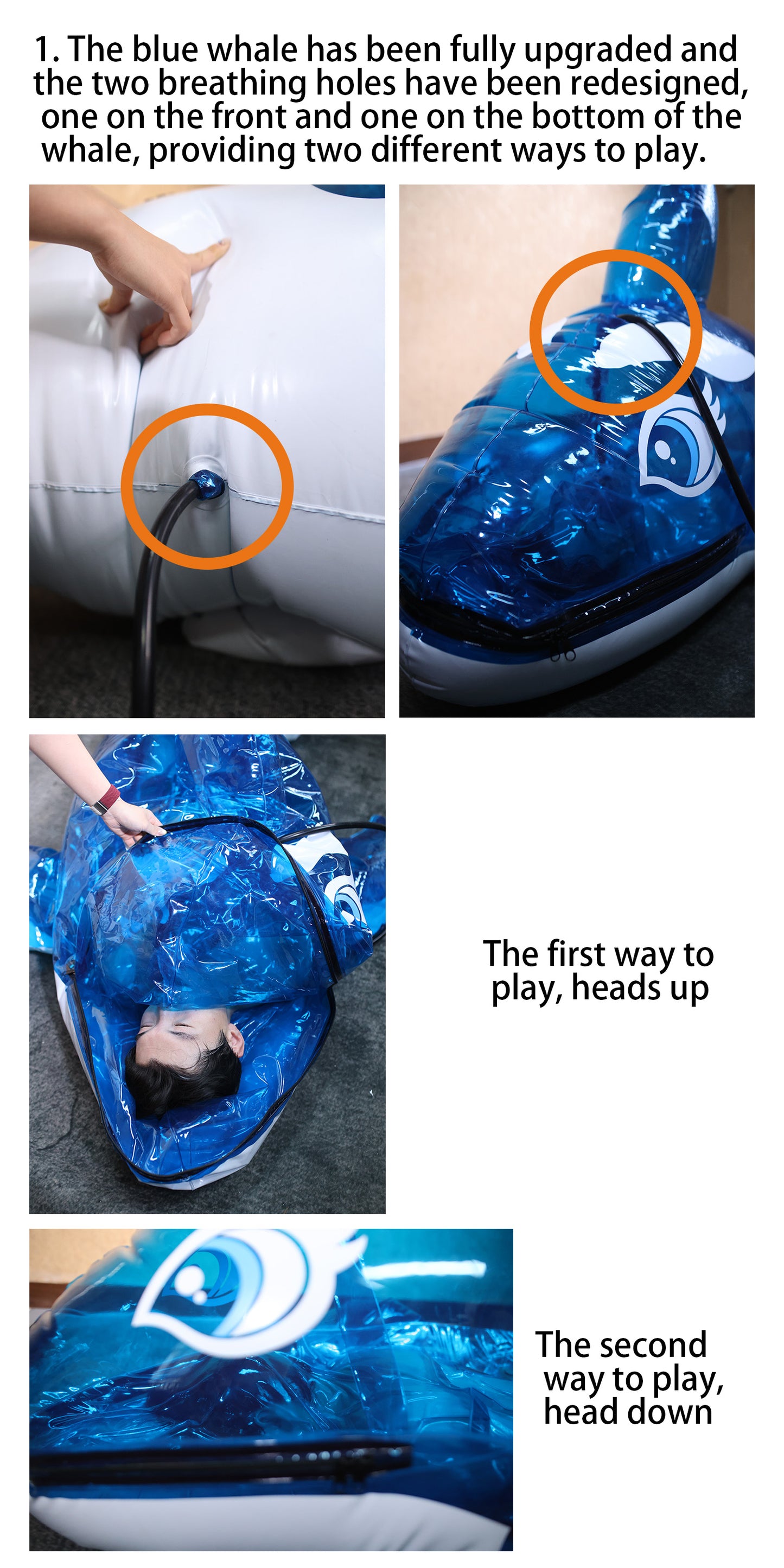 Inflatable Bondage Whale