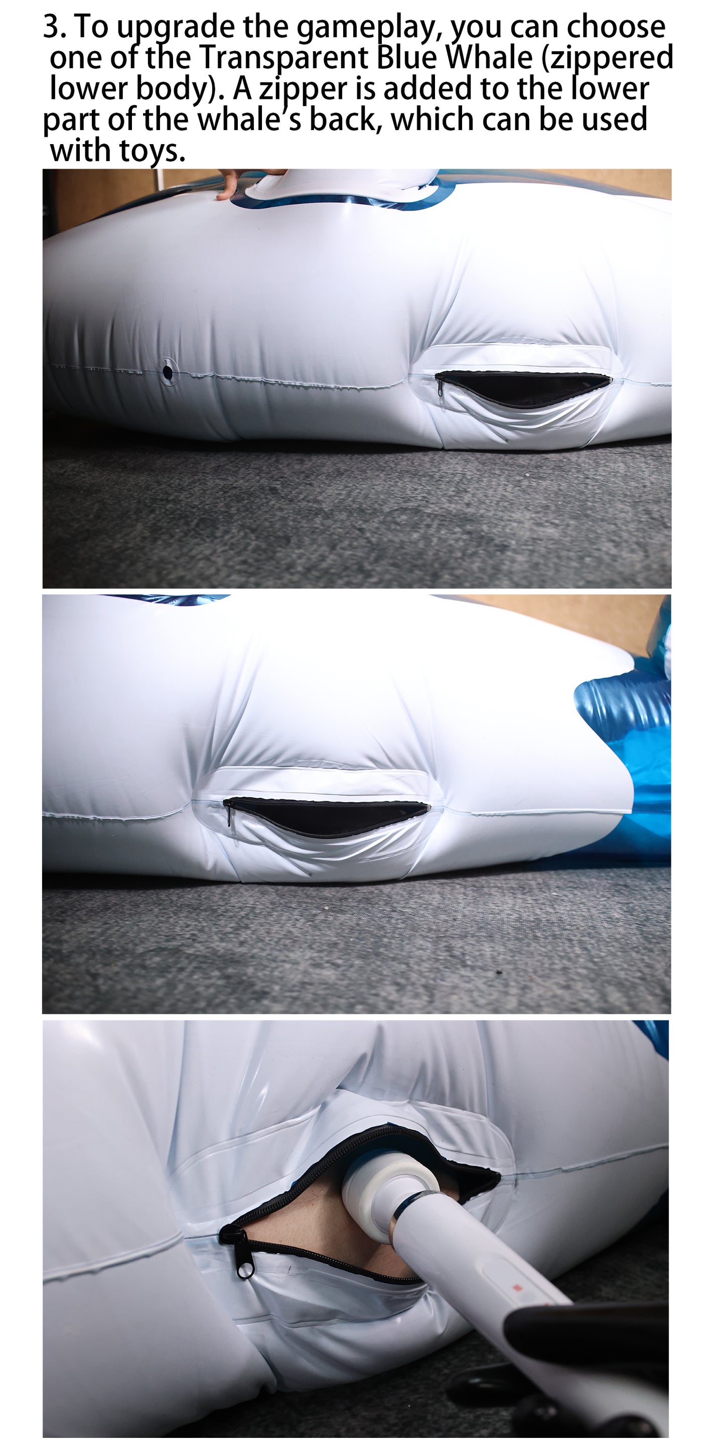 Inflatable Bondage Whale