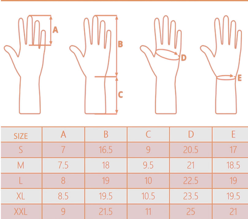 Metallic Latex Gloves