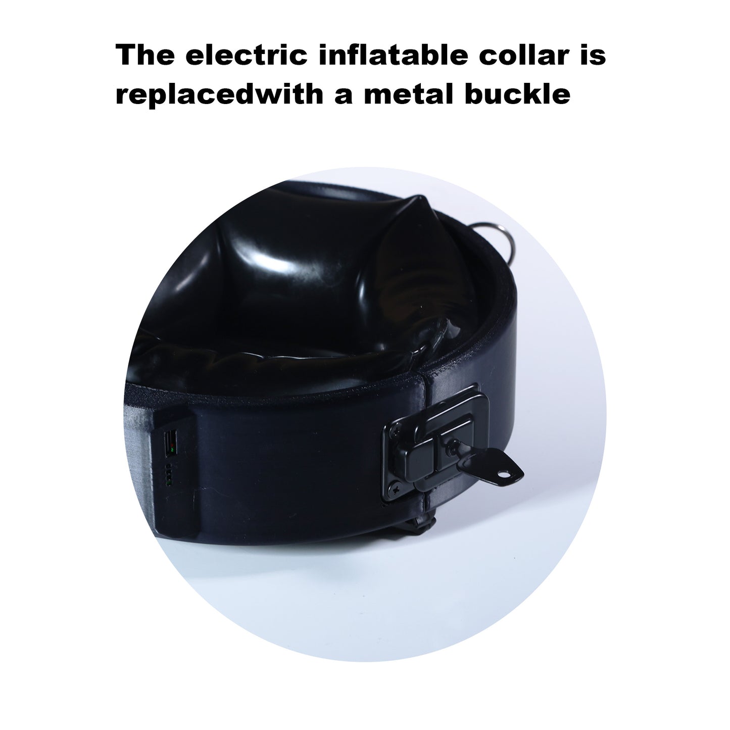 Remote Control Suffocation Inflatable Collar
