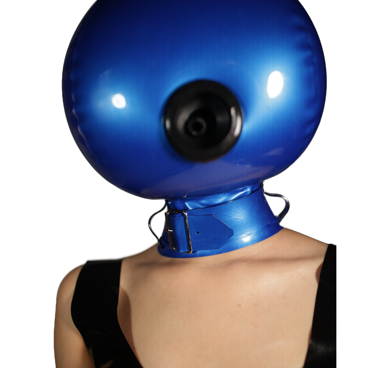 Inflatable Headgear With Mouth Plug