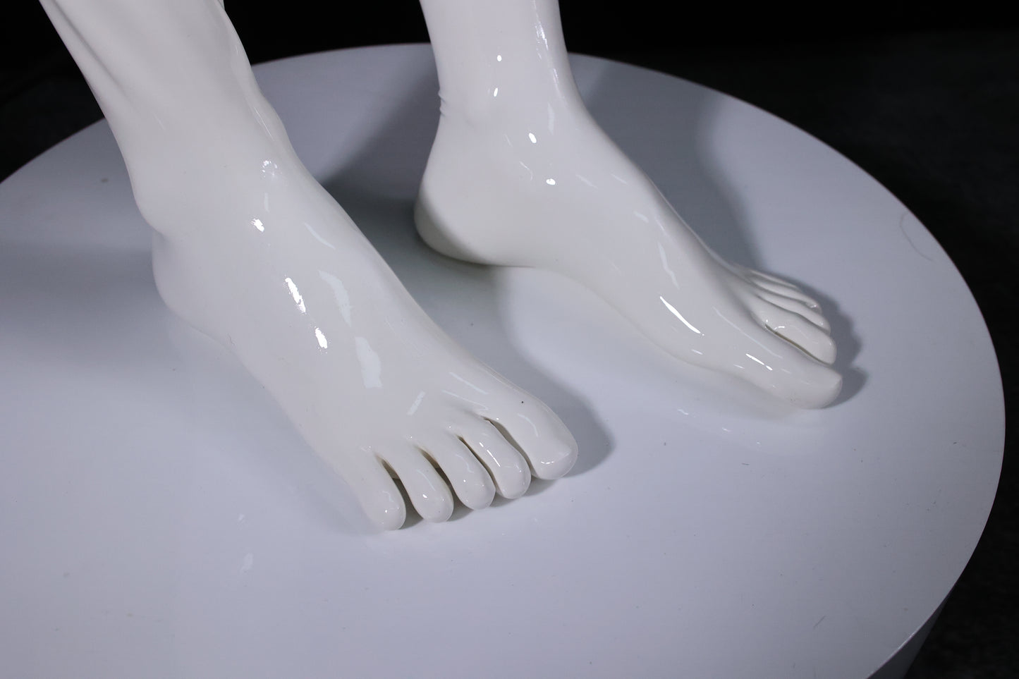 Latex Long Toe Socks