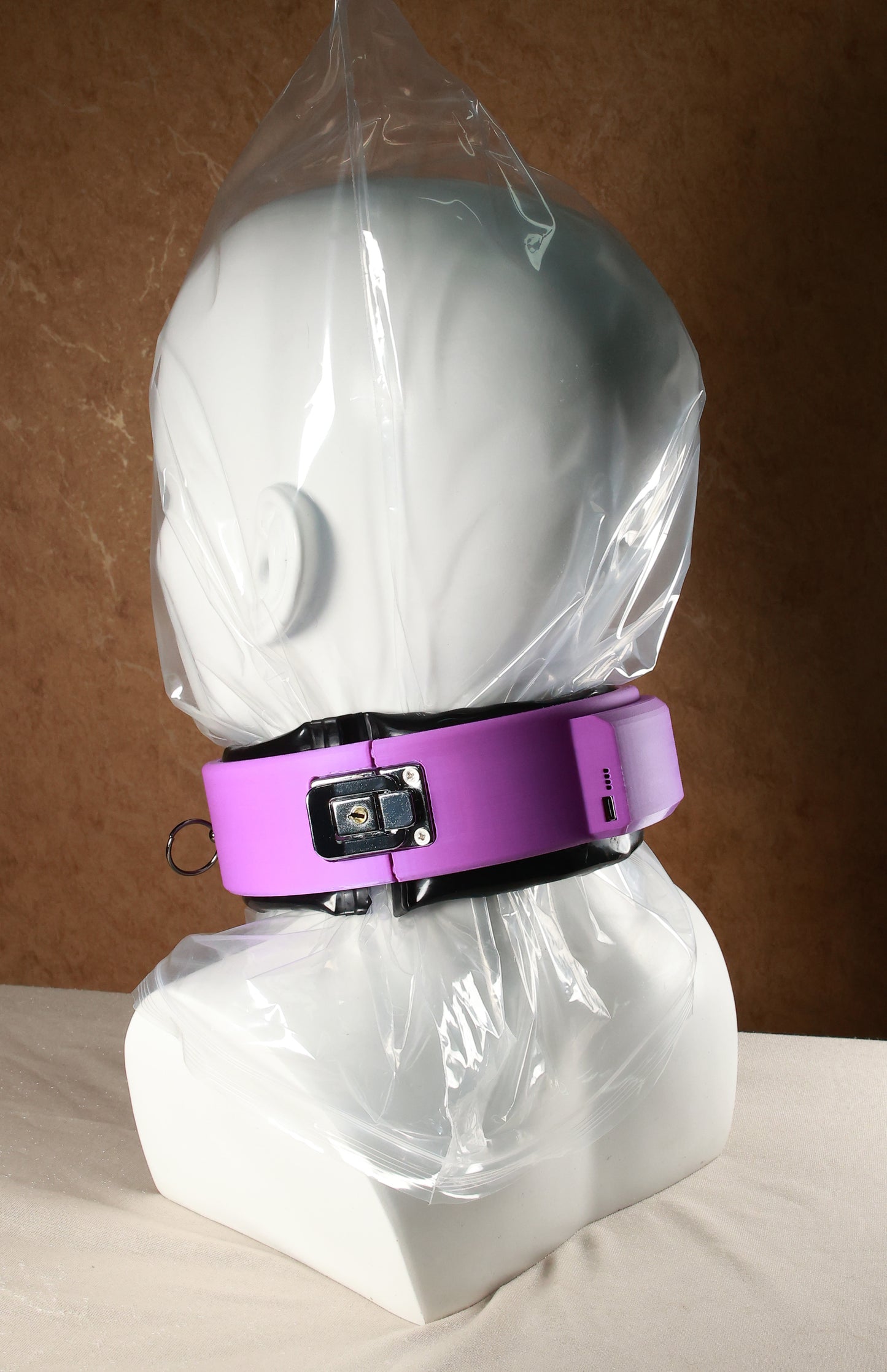 Remote Control Suffocation Inflatable Collar
