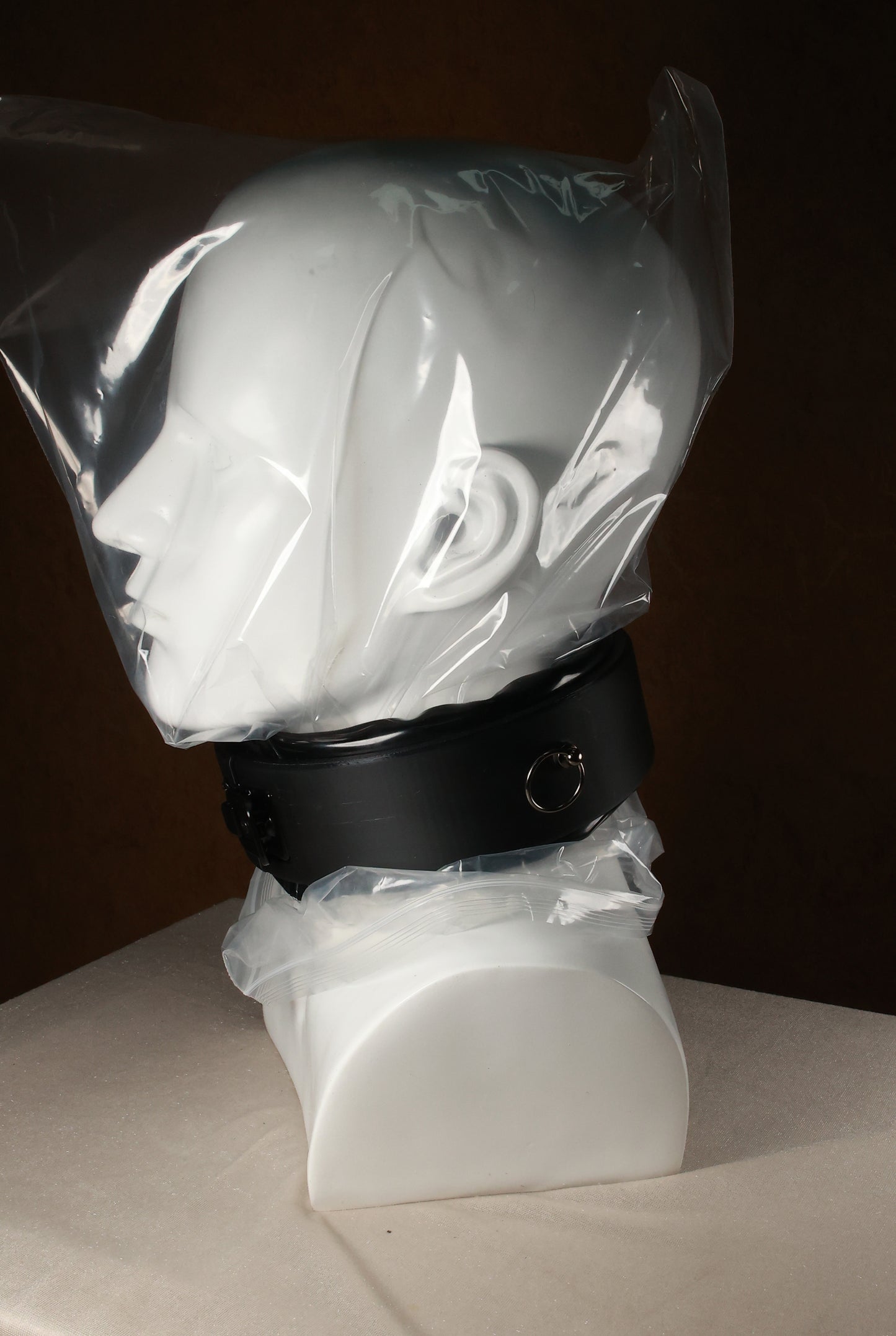 Remote Control Suffocation Inflatable Collar
