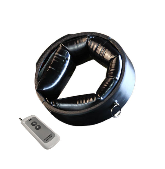 Remote Control Suffocation Inflatable Collar