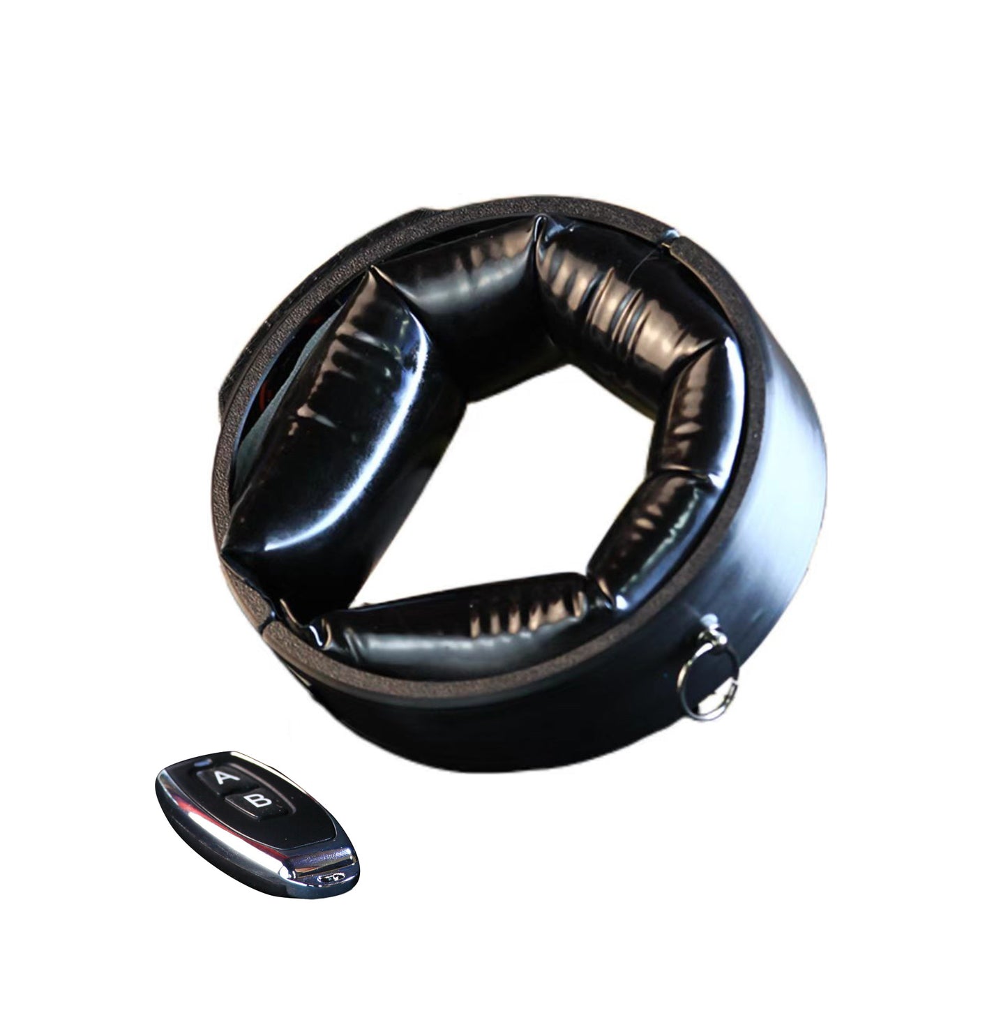 Remote Control Suffocation Inflatable Collar