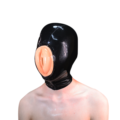 Fake Vagina Latex Head
