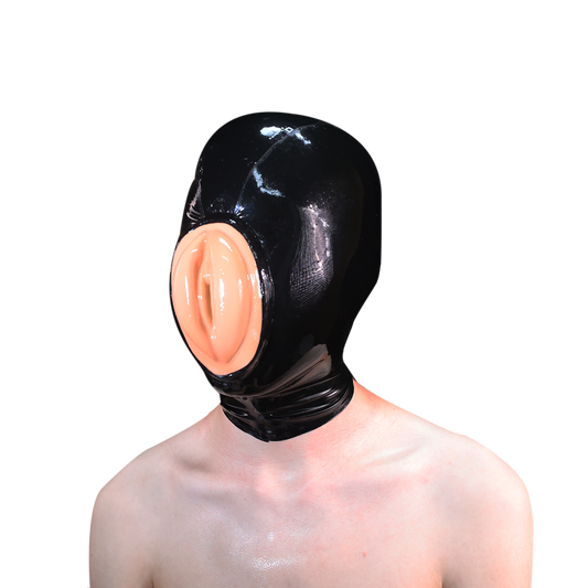Fake Vagina Latex Head