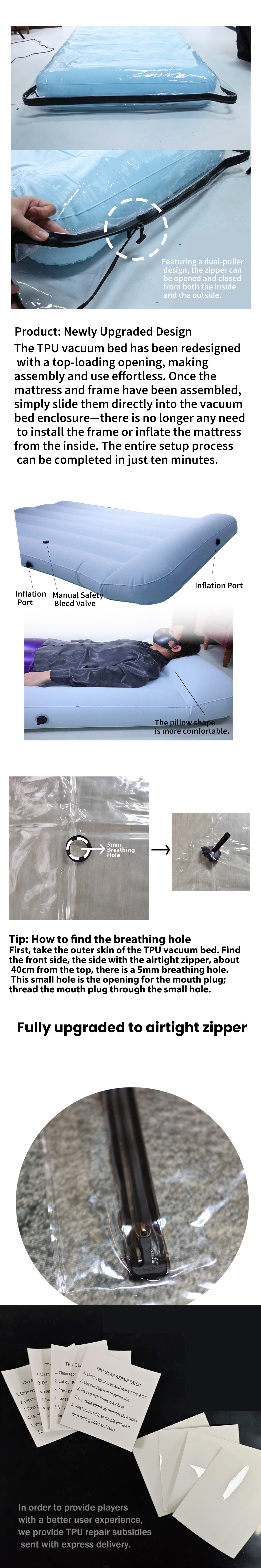 TPU バキュームベッド (Vacbed) TPU Vacbed – Kenze