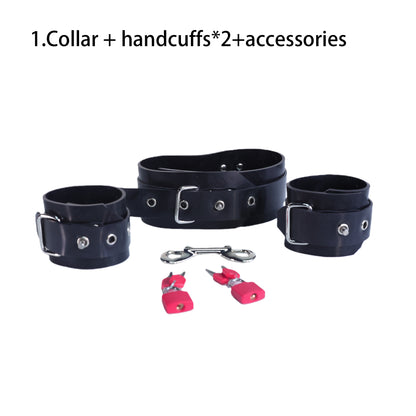 Rubber Bondage Handcuffs