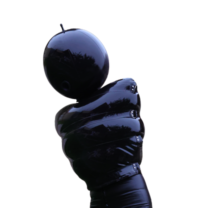 Latex Inflatable Half-body Caterpillar Suit