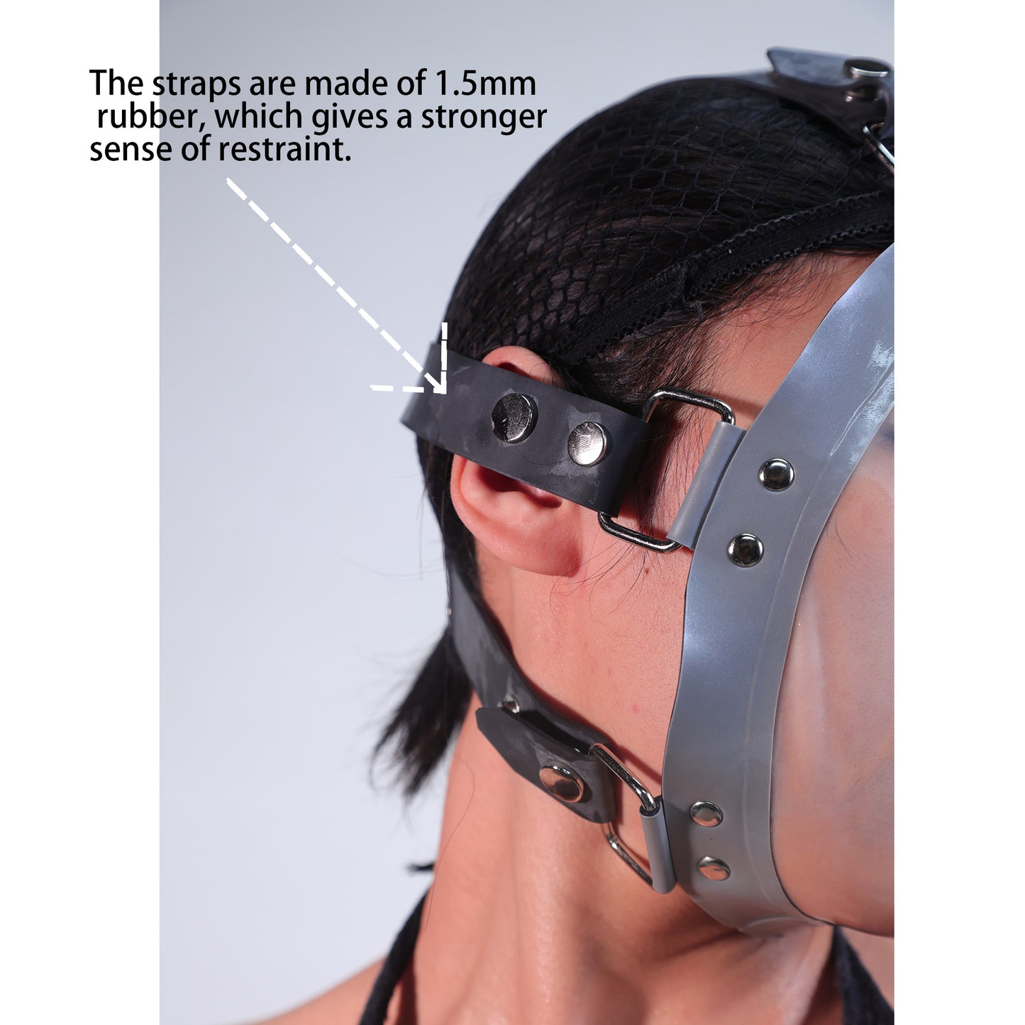 Breathing Control Latex Mask