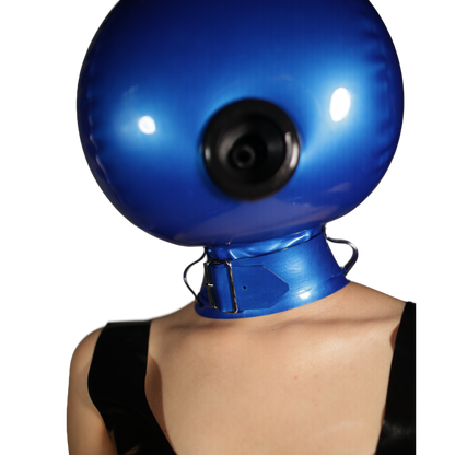 Inflatable Headgear With Mouth Plug