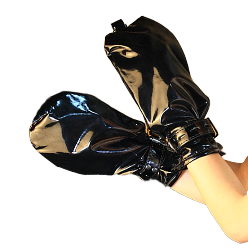 Patent Leather Gloves