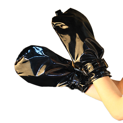 Patent Leather Gloves