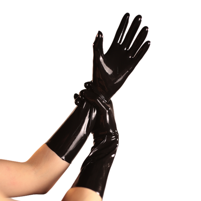 Chlorinated One-piece Latex Gloves