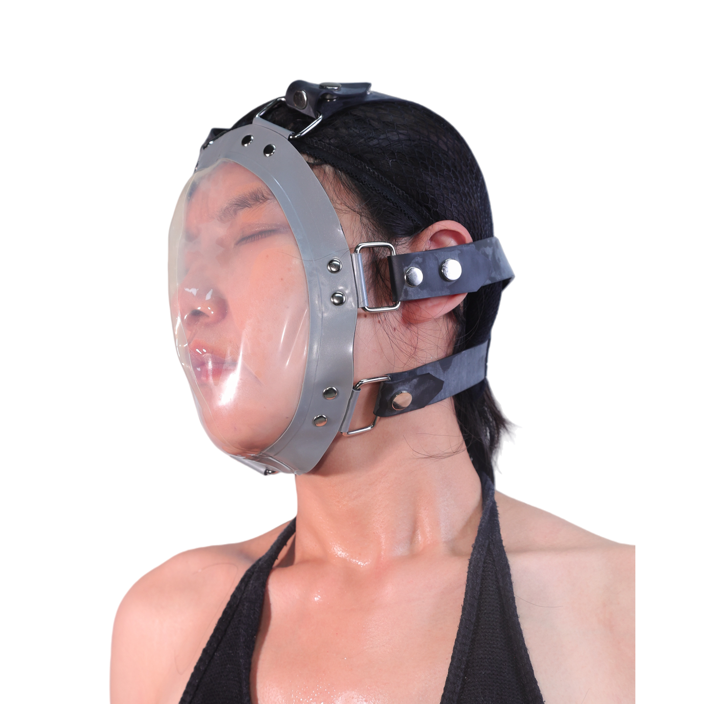 Breathing Control Latex Mask