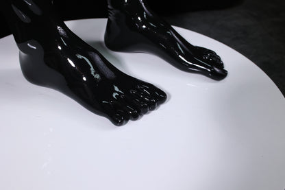 Latex Long Toe Socks
