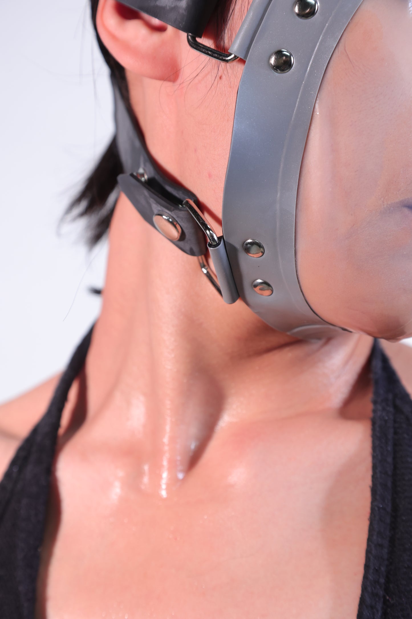 Breathing Control Latex Mask
