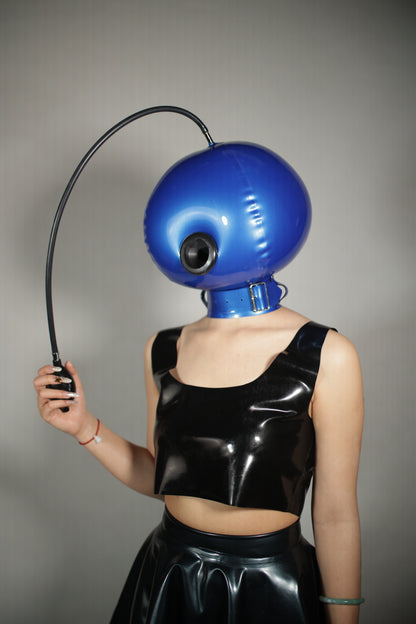 Inflatable Headgear With Mouth Plug