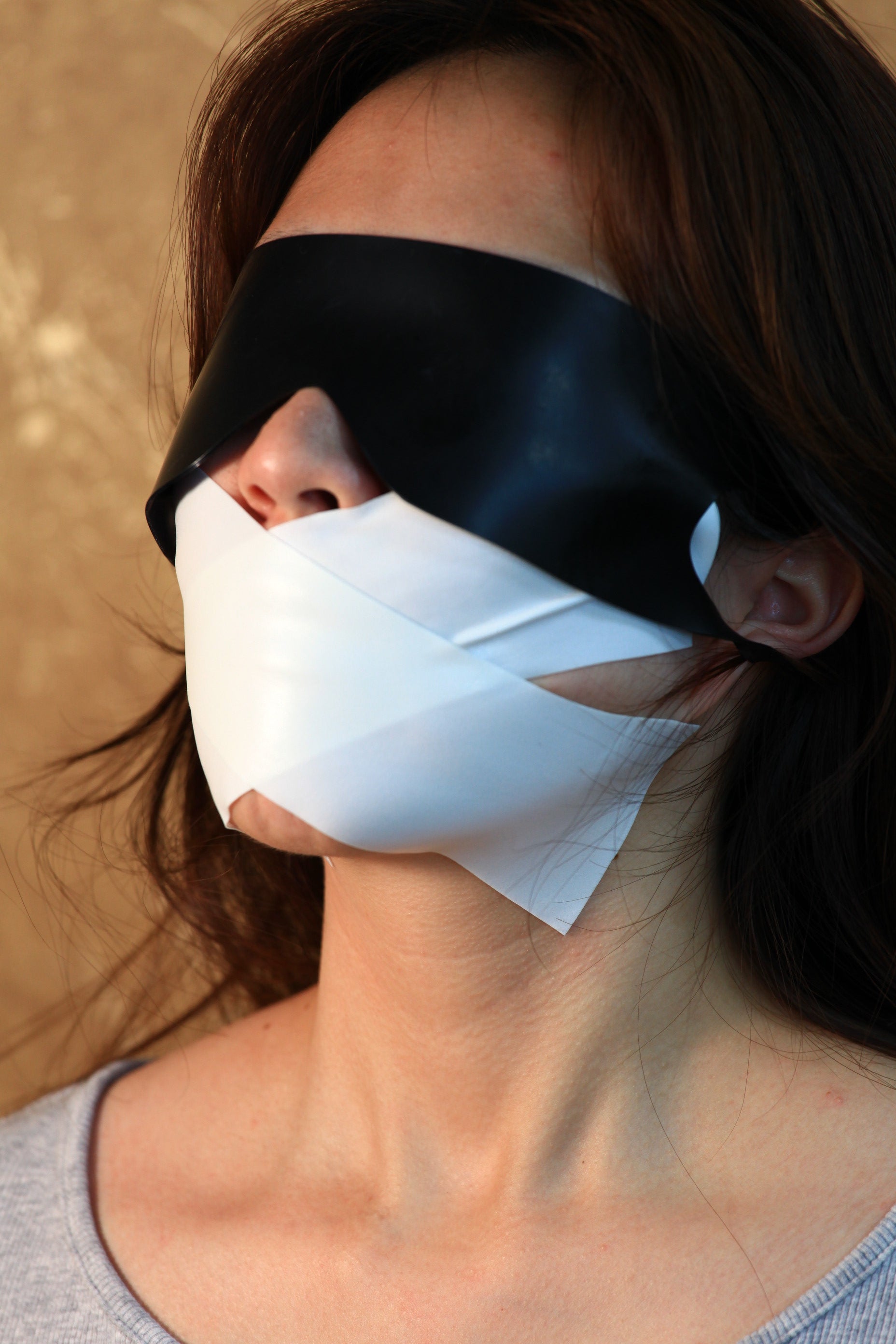 japanese taoe gagged 6CM Microfoam Tape Gag – Kenze