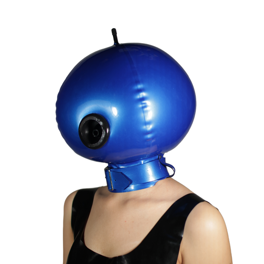Inflatable Headgear With Mouth Plug