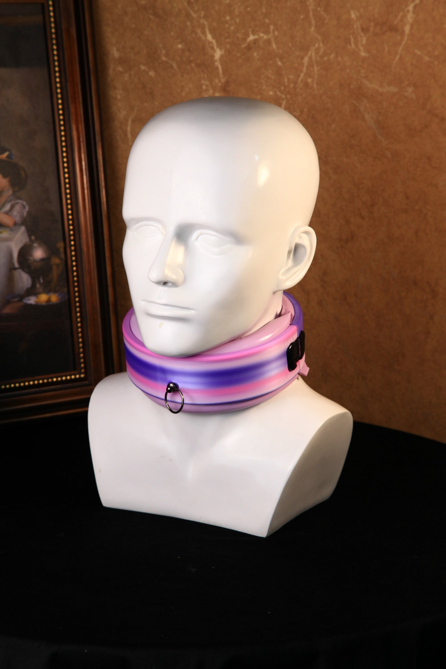 Remote Control Suffocation Inflatable Collar