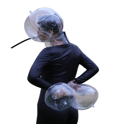 TPU Inflatable Suit(Including inflatable gloves, inflatable hood, inflatable collar)