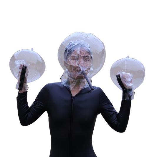 TPU Inflatable Suit(Including inflatable gloves, inflatable hood, inflatable collar)